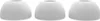Three identical white silicone earbud tips are arranged in a row against a white background. Náhled obrázku produktu