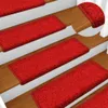 vidaXL Stufenmatten 10 Stk. 65x21x4 cm Rot - Treppenmatte - Produktbild-Vorschau 2