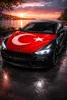 Kochmaster Motorhauben-Flagge Türkei – Autohauben Abdeckung Produktbild-Vorschau 3