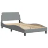 VidaXL 373125, Szary, 105 cm, 2,18 m, 74,5 cm, 1000 x 2000 Podgląd zdjęcia produktu 3