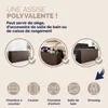 CASARIA® Pouf Salvaspazio 80x40x40cm Panca Poggiapiedi Anteprima dell’immagine prodotto 10