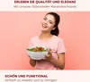 Ceramiczne miski do mikrofalówki na zupę, deser, sałatkę i Podgląd zdjęcia produktu 3
