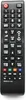 A black remote control with various buttons is shown against a white background. Voir les images du produit