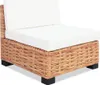 Set di divani 18 pezzi in rattan naturale Anteprima dell’immagine prodotto 4