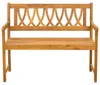 Ławka ogrodowa vidaXL, naturalna, 110 x 55,5 x 90 cm, lite Podgląd zdjęcia produktu 3