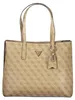 Stylische Damenhandtasche Beige mit Fächern und abnehmbarem Produktbild-Vorschau 1