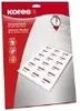 Etichette universali Kores 52,5 x 29,7 mm bianco 1.000 Anteprima dell’immagine prodotto 2