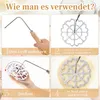 6 Stück Bunuelos-Form aus Rosetteneisen aus Produktbild-Vorschau 7
