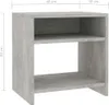 vidaXL Nočný stolík Concrete Grey 40x30x40 cm Drevo Náhľad obrázku produktu 6