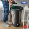Rotho Pfandflaschen-Sammler 50L Fabu - inkl. 2 Stoffbeutel Produktbild-Vorschau 6