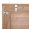 vidaXL Dekorativer Spiegel Teak 120 x 60 cm Rechteckig Produktbild-Vorschau 12