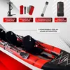 SKINHAWK 3ER EXCLUSIV KAJAK 480 CM x 96 CM ROT – Set mit Produktbild-Vorschau 3