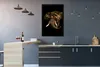 MuchoWow® MuchoWow® Gerahmtes Poster Elefant - Schwarz - Produktbild-Vorschau 2