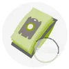 Illustration of stacked vacuum cleaner bags with text. Produktbild-Vorschau
