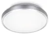 Plafonnier LED finition titane éclairage plafond LED 15 W Voir les images du produit 1