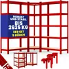 MONZANA® 3er Set Schwerlastregal Eckregal 2625 kg 15 Produktbild-Vorschau 1