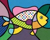 Zuty - Malen nach Zahlen - POP-ART FISH, 40x50 cm, ohne Produktbild-Vorschau 1