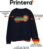 Santa Cruz California Retro Palmen Sonnenuntergang Strand Náhled obrázku produktu 9