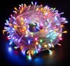 A coiled string of colorful LED lights on a black background. Náhled obrázku produktu