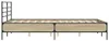 vidaXL Bettgestell Sonoma-Eiche 120x200 cm Holzwerkstoff Produktbild-Vorschau 5