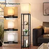 Modern Stehlampe Wohnzimmer Schlafzimmer, Schwarz Stehlampe Produktbild-Vorschau 4