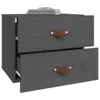 Wand-Nachttisch Grau 50x36x40 cm Produktbild-Vorschau 5