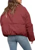 ASKSA Damen Daunenjacke Dicke Warm Kurz Steppjacke Produktbild-Vorschau 2