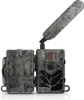 A wildlife camera with its cover open, showing the lens and screen. Voir les images du produit