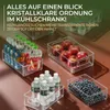 Sada 6 kusů organizérů do lednice, s 16 samolepkami, úložná Náhled obrázku produktu 9