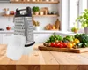 mucHome 4-seitige Küchenreibe Edelstahl mit Behälter, Produktbild-Vorschau 5