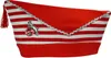 1. FC Karnevalsmütze Krätzchen Ringel Schiffchen, rot-weiß Produktbild-Vorschau 1