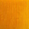 A close-up view of a textured orange fabric with vertical pleats. Produktbild-Vorschau