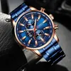 Zegarek Męski Curren Klasyczny Elegancki Chronograf Podgląd zdjęcia produktu 3