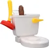 Family Poop Toilet Game with Plunger Dice Tokens Grab Produktbild-Vorschau 1