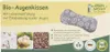 Bio-Augenkissen, grau-mint, kbA Produktbild-Vorschau 2