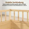Letto per bambini in legno massello, modello a terra, Anteprima dell’immagine prodotto 5