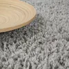 Teppich Prime Shaggy Hochflor Einfarbig Grau Weich für Produktbild-Vorschau 3