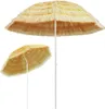 vidaXL Plážový slunečník nature 240 cm v havajském stylu Náhled obrázku produktu 1