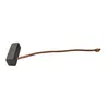 A single carbon brush with a wire lead, isolated on a white background. Produktbild-Vorschau