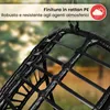 Swoods Poltrona Sospesa XXL con Supporto – Per Interni ed Anteprima dell’immagine prodotto 7