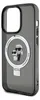 A close-up view of a black iPhone case with a Karl Lagerfeld design. Produktbild-Vorschau