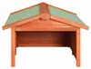 vidaXL Roboter-Rasenmäher Garage 72x87x50 cm Massivholz Produktbild-Vorschau 4