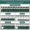 2 pezzi tende di velluto opaco, blu verde tenda, stampa oro Anteprima dell’immagine prodotto 8