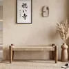 WOHNLING, panca da seduta 120 cm, juta, legno massello di Anteprima dell’immagine prodotto 1