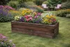 Jardinière en bois 80 cm – Jardinière pour balcon et Voir les images du produit 4