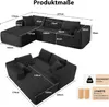 COMHOMASofa Big-Sofa, L-förmige Sofa, Couch Ecksofa, Produktbild-Vorschau 7
