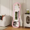 ProximaX Ganzkörperspiegel 160x50 cm Rosa, Wellenform mit Produktbild-Vorschau 1