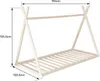 Tipi-Bett für Kinder 190x90cm aus Holz VALENTIN Produktbild-Vorschau 6