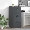 Aktenschrank Anthrazit 44 x 50 x 106,5 cm Kaltgewalzter Produktbild-Vorschau 3