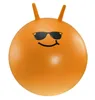 Dětský skákací míč LIFEFIT® JUMPING BALL 55 cm, oranžový Náhled obrázku produktu 1